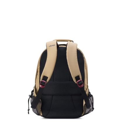 Delsey Jeep JS011B - Versatile Laptop Backpack - Warm Sand