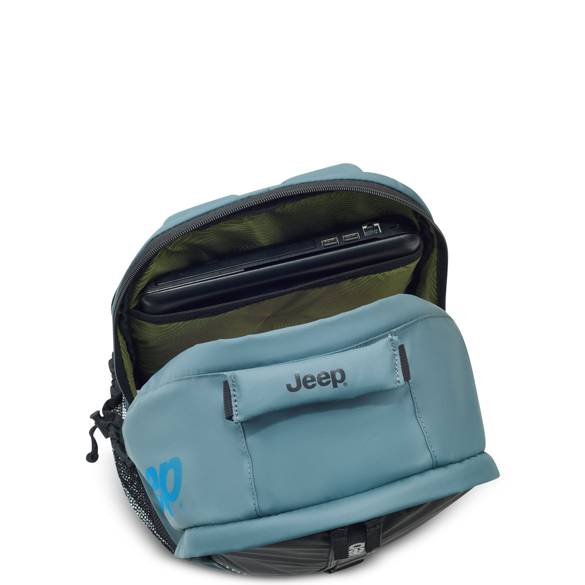 Delsey Jeep JS011B - Versatile Laptop Backpack - Light Blue