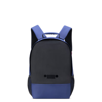 Delsey Jeep JS012C - Dual Material Laptop Backpack - Peacoat Navy
