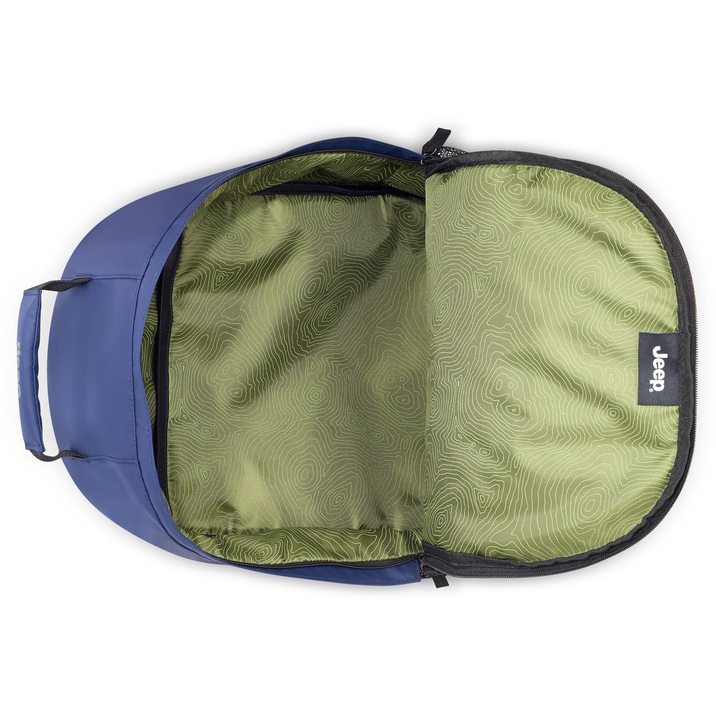 Delsey Jeep JS012C - Dual Material Laptop Backpack - Peacoat Navy