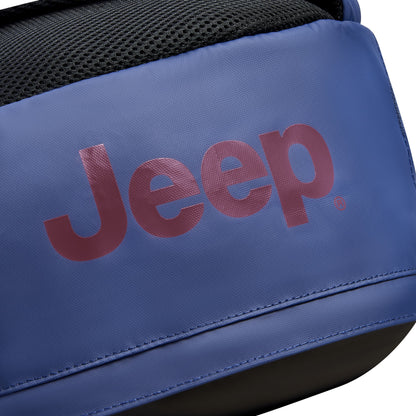 Delsey Jeep JS012C - Dual Material Laptop Backpack - Peacoat Navy