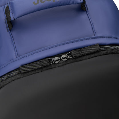 Delsey Jeep JS012C - Dual Material Laptop Backpack - Peacoat Navy