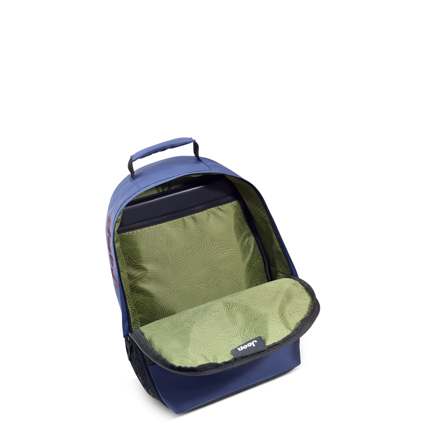 Delsey Jeep JS012C - Dual Material Laptop Backpack - Peacoat Navy