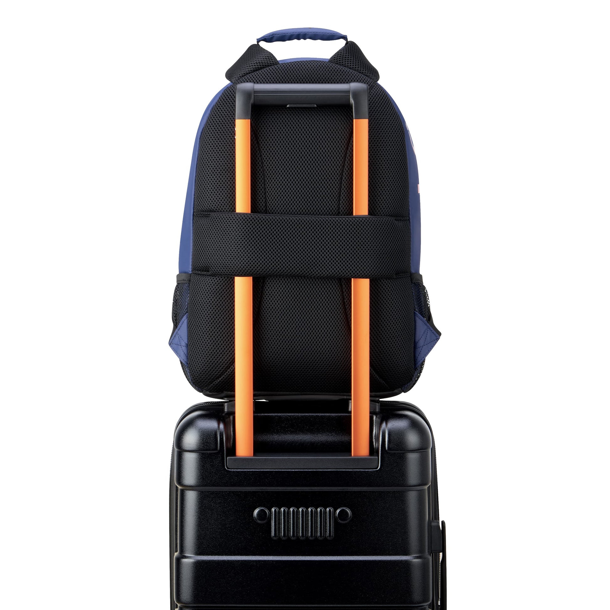 Delsey Jeep JS012C - Dual Material Laptop Backpack - Peacoat Navy