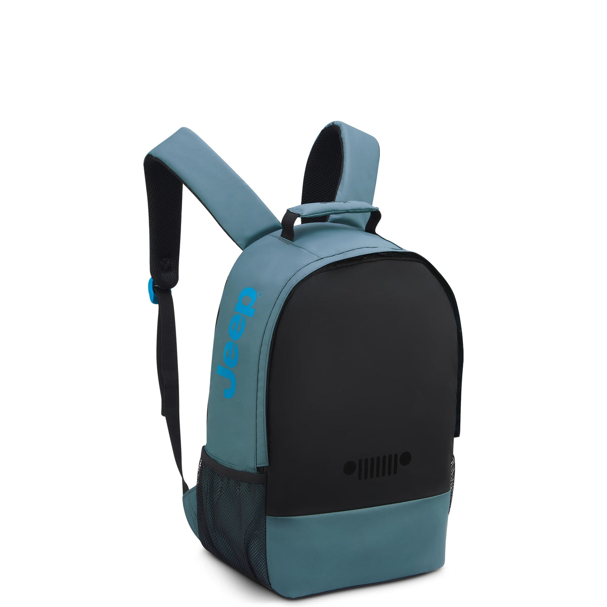Delsey Jeep JS012C - Dual Material Laptop Backpack - Light Blue