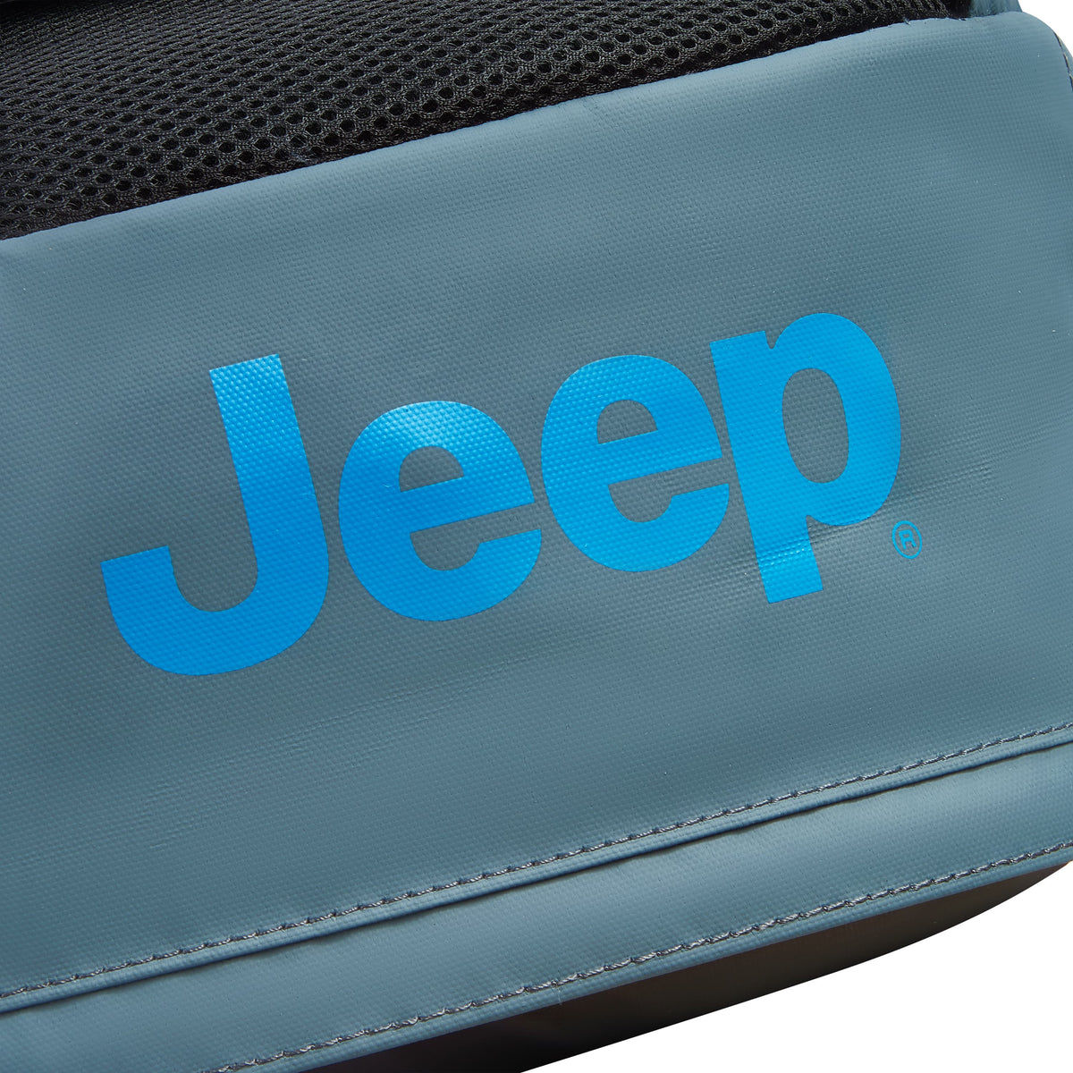 Delsey Jeep JS012C - Dual Material Laptop Backpack - Light Blue