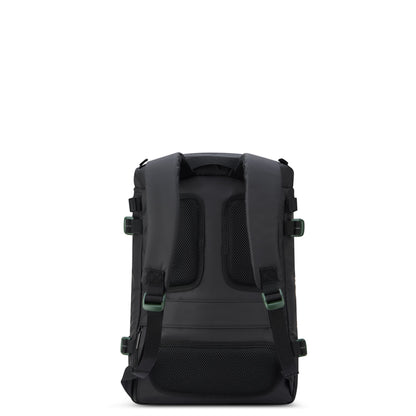 Delsey Jeep JS013C - Cylindrical Laptop Backpack - Black