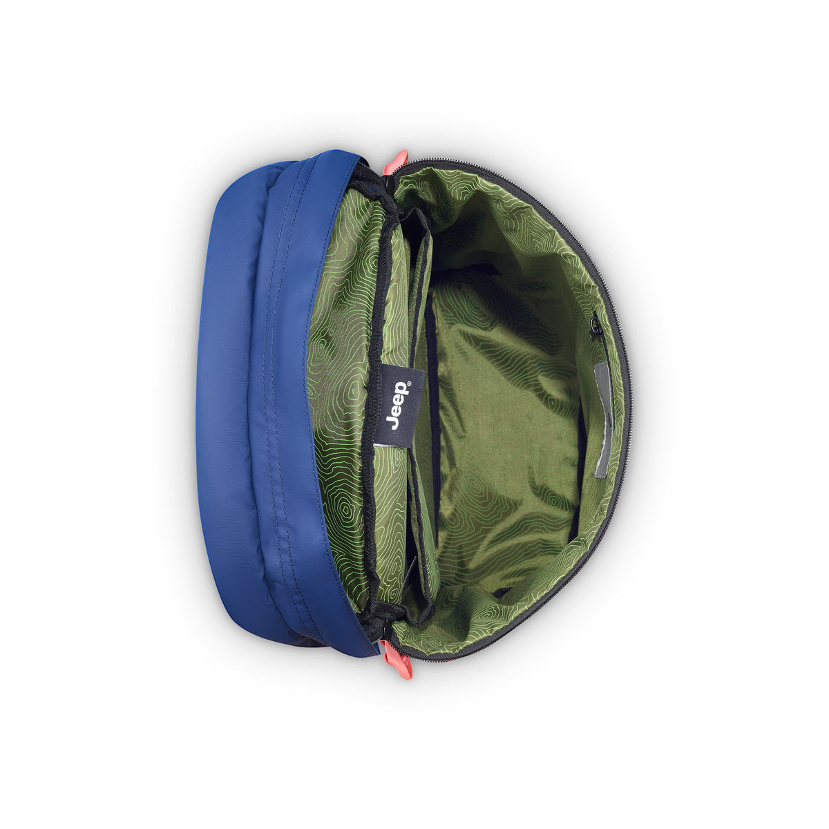 Delsey Jeep JS013C - Cylindrical Laptop Backpack - Peacoat Navy
