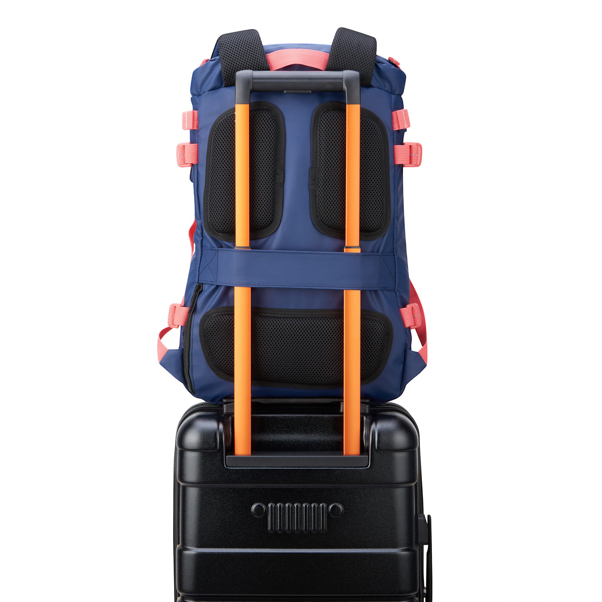 Delsey Jeep JS013C - Cylindrical Laptop Backpack - Peacoat Navy