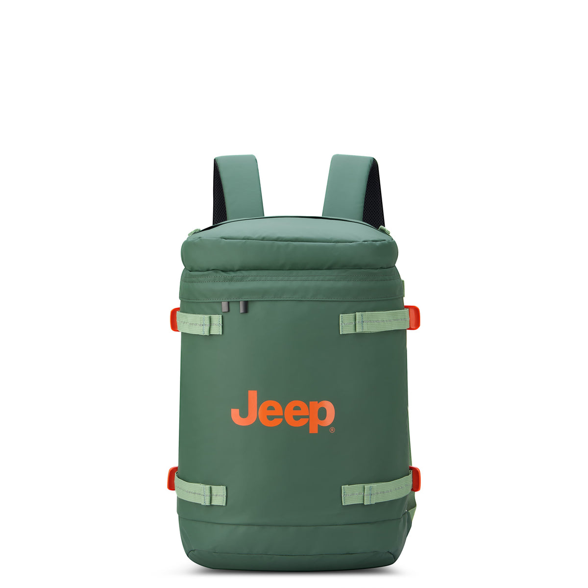 Delsey Jeep JS013C - Cylindrical Laptop Backpack - Elm Green