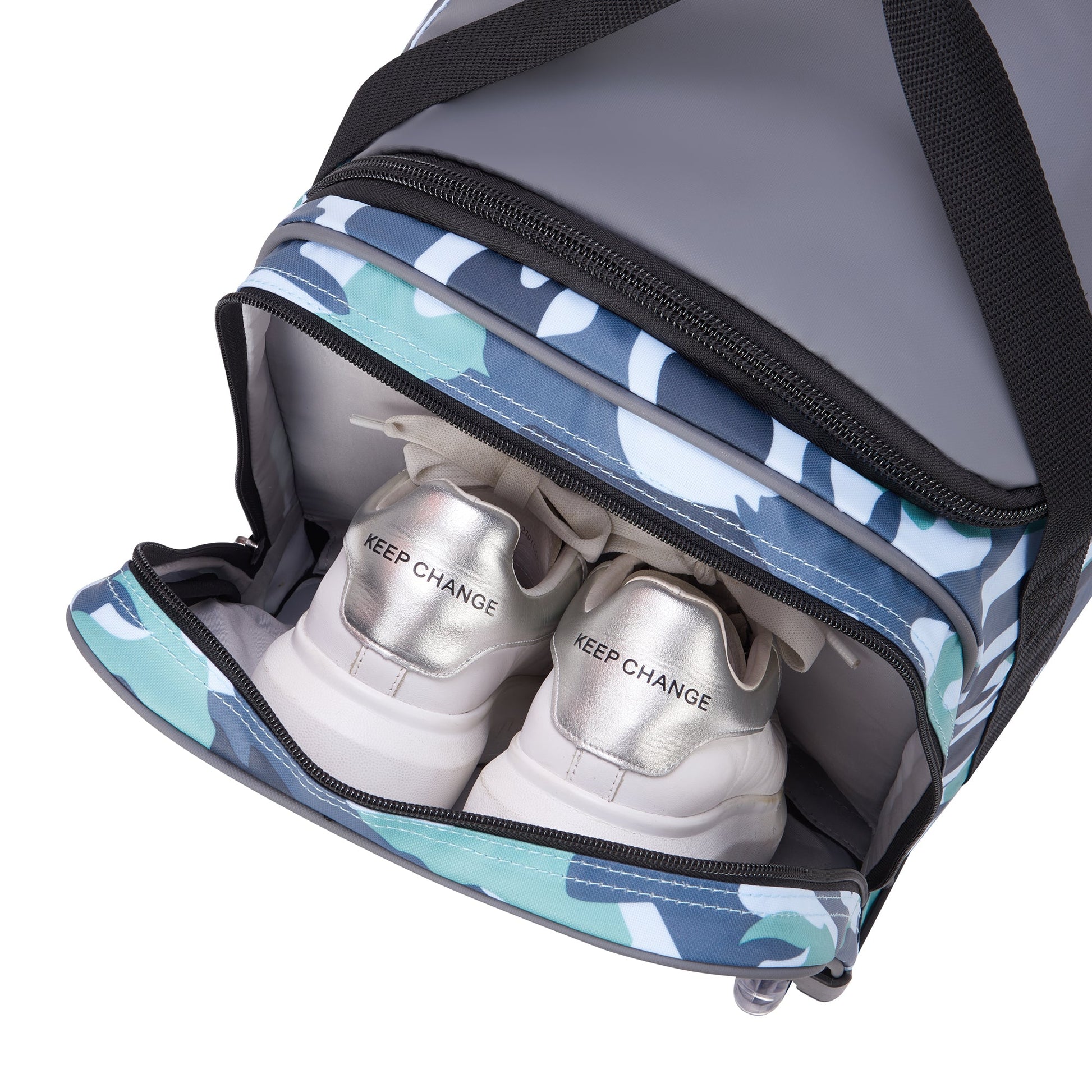 Delsey RASPAIL - Wheeled Carry-On Duffel - Camo