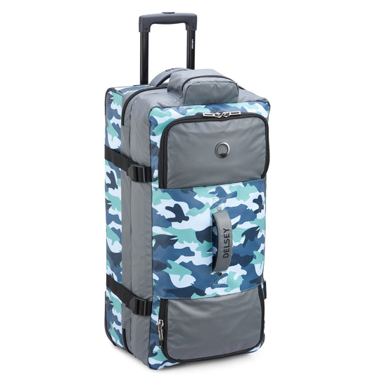 Delsey RASPAIL - Large Wheeled Duffel - Camouflage