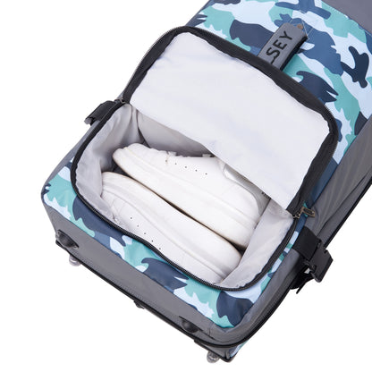 Delsey RASPAIL - Large Wheeled Duffel - Camouflage
