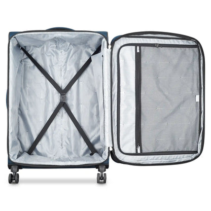 Delsey SKY MAX 2.0 - Large Expandable Spinner - Blue