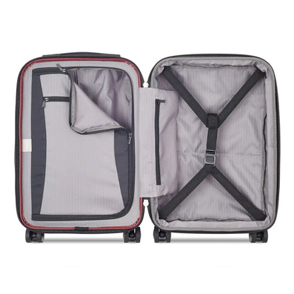 Delsey TITANIUM - Carry-On Expandable Spinner With Laptop Pocket - Red