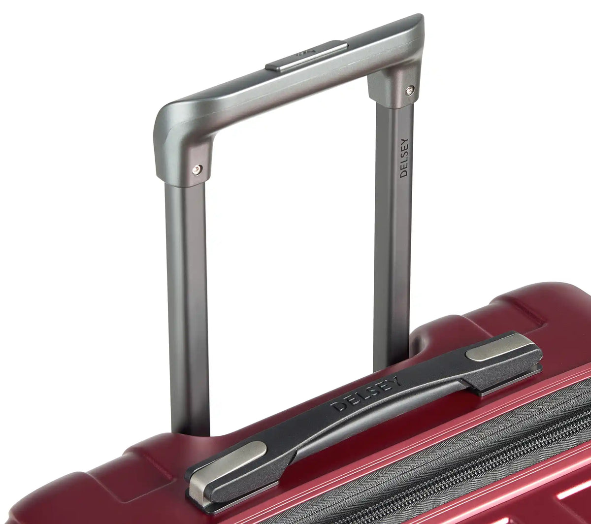 Delsey TITANIUM - Carry-On Expandable Spinner With Laptop Pocket - Red