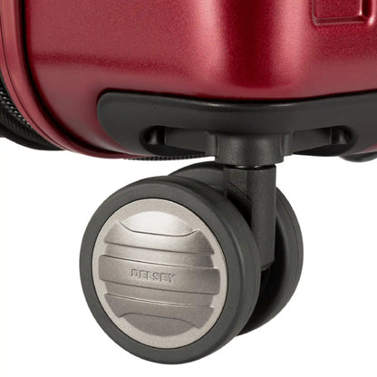 Delsey TITANIUM - Medium Expandable Spinner - Red