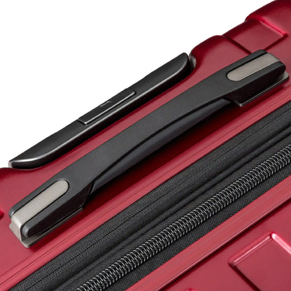 Delsey TITANIUM - Medium Expandable Spinner - Red