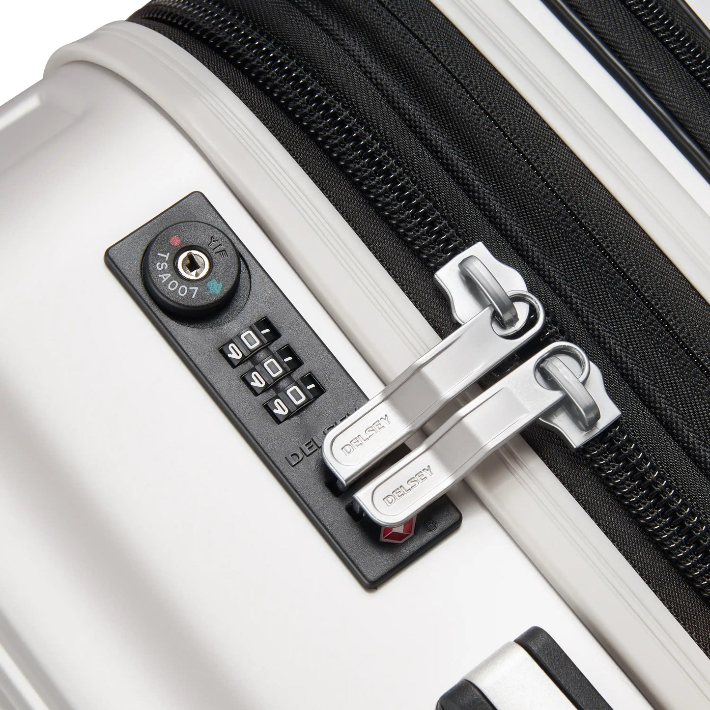 Delsey TITANIUM - Carry-On Expandable Spinner With Laptop Pocket - Silver