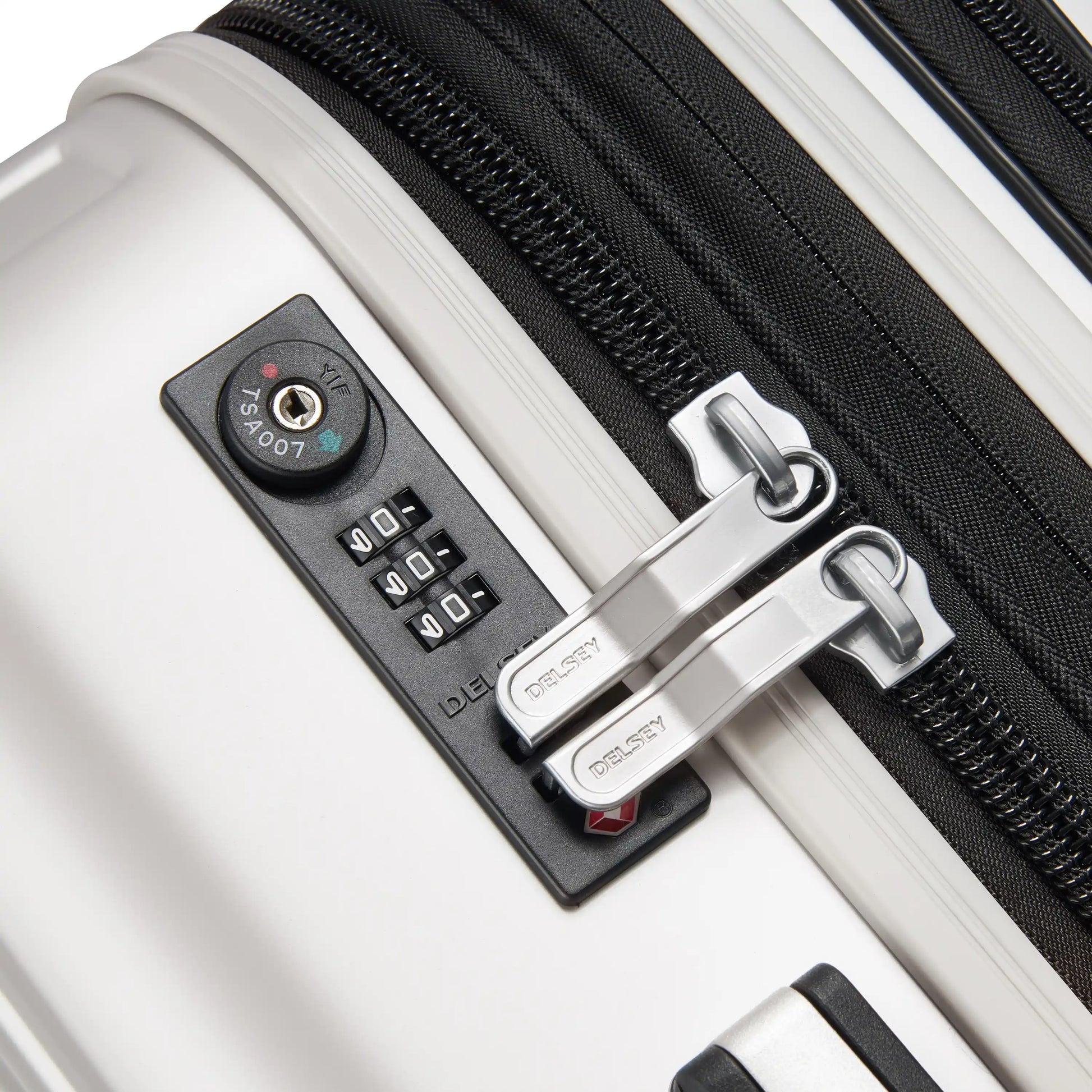 Delsey TITANIUM - Carry-On Expandable Spinner With Laptop Pocket - Silver