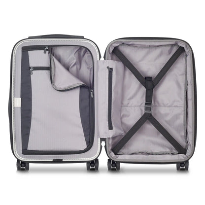 Delsey TITANIUM - Carry-On Expandable Spinner With Laptop Pocket - Silver