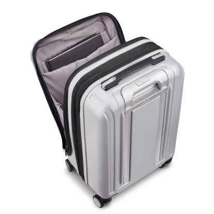 Delsey TITANIUM - Carry-On Expandable Spinner With Laptop Pocket - Silver