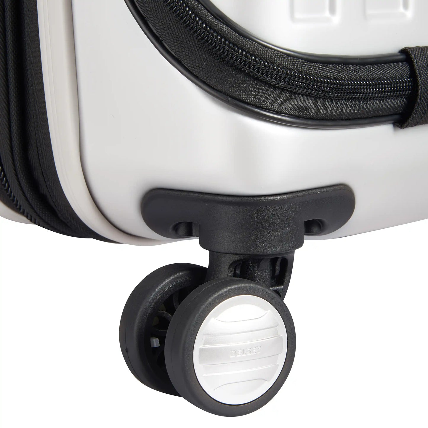 Delsey TITANIUM - Carry-On Expandable Spinner With Laptop Pocket - Silver