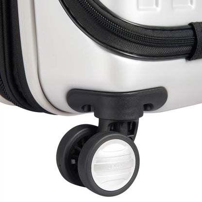 Delsey TITANIUM - Carry-On Expandable Spinner With Laptop Pocket - Silver