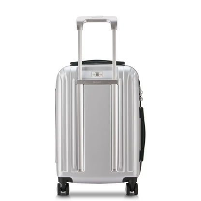 Delsey TITANIUM - Carry-On Expandable Spinner With Laptop Pocket - Silver