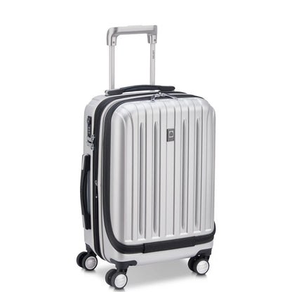 Delsey TITANIUM - Carry-On Expandable Spinner With Laptop Pocket - Silver