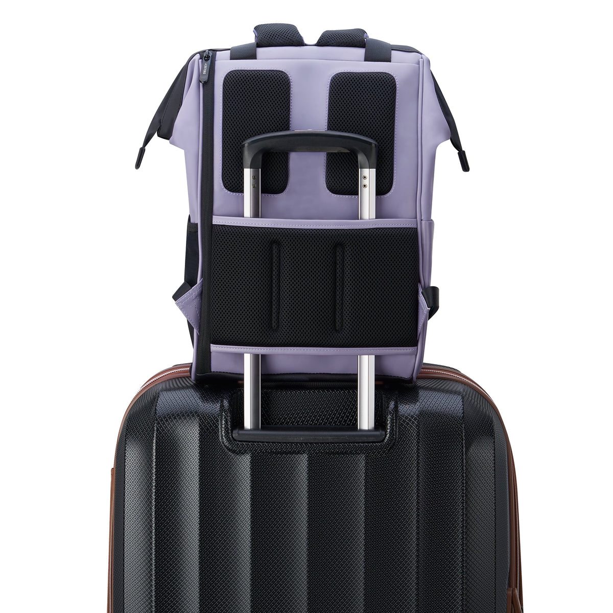 Delsey TURENNE SOFT - Laptop Backpack Tote - Lavender