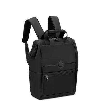 Delsey TURENNE SOFT - Laptop Backpack Tote - Black
