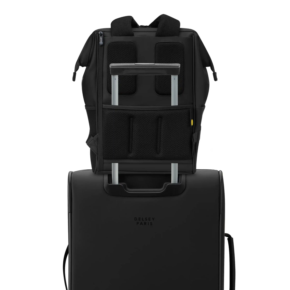 Delsey TURENNE SOFT - Laptop Backpack Tote - Black