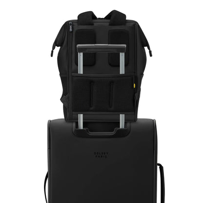 Delsey TURENNE SOFT - Laptop Backpack Tote - Black