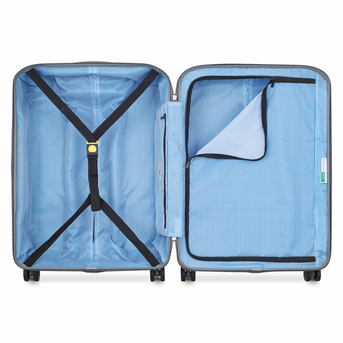 Delsey United Colors Of Benetton X DELSEY PARIS UCB Hard - Medium Spinner - Steel Grey
