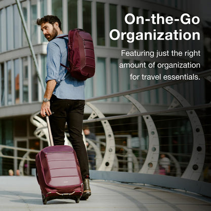Osprey Ozone 2-Wheel 40L/21" Carry-On Luggage - Moody Burgundy