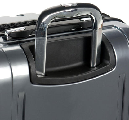 Delsey HELIUM AERO - 25" Expandable Spinner - Steel Grey