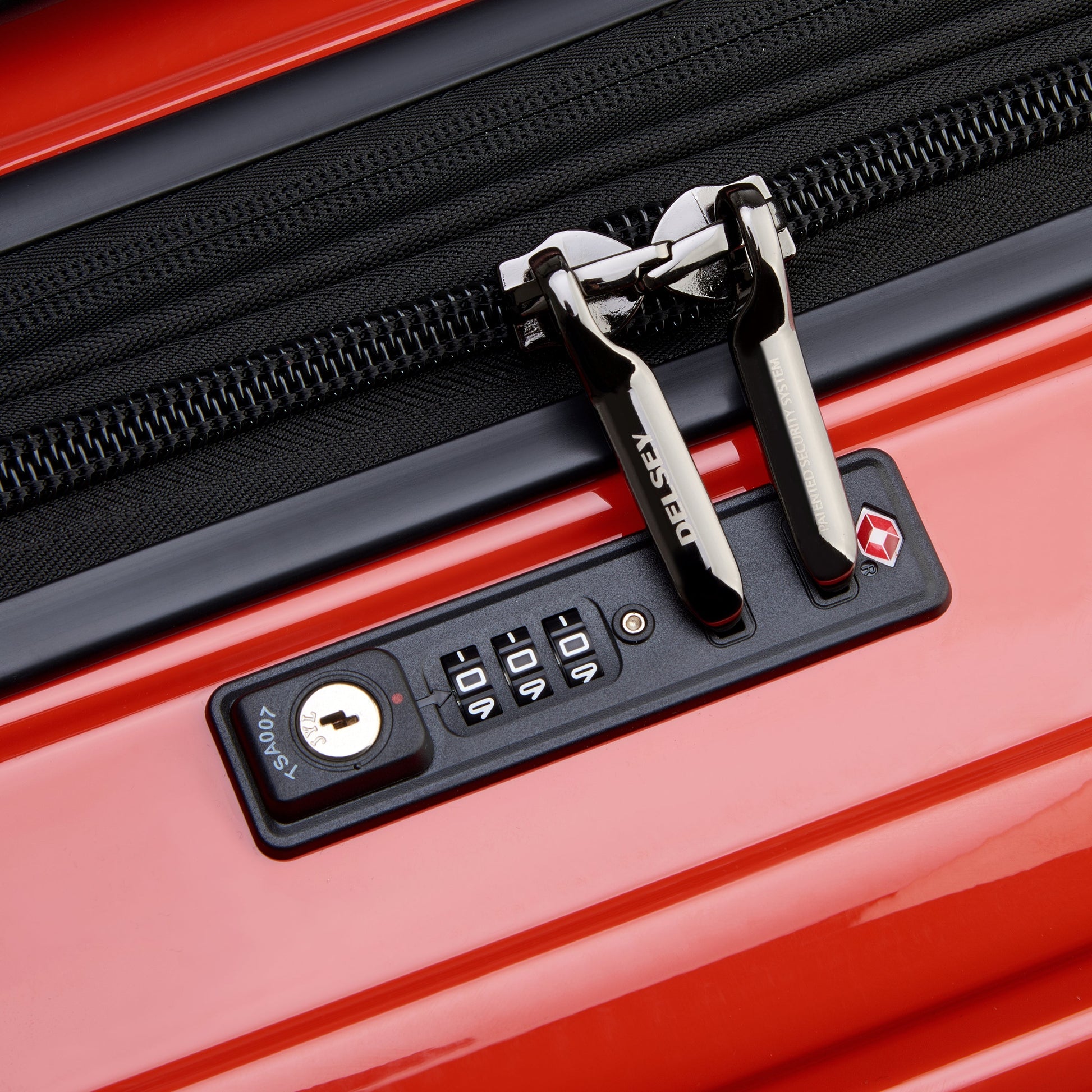 Delsey SHADOW 5.0 - L Expandable (75cm) - Intense red