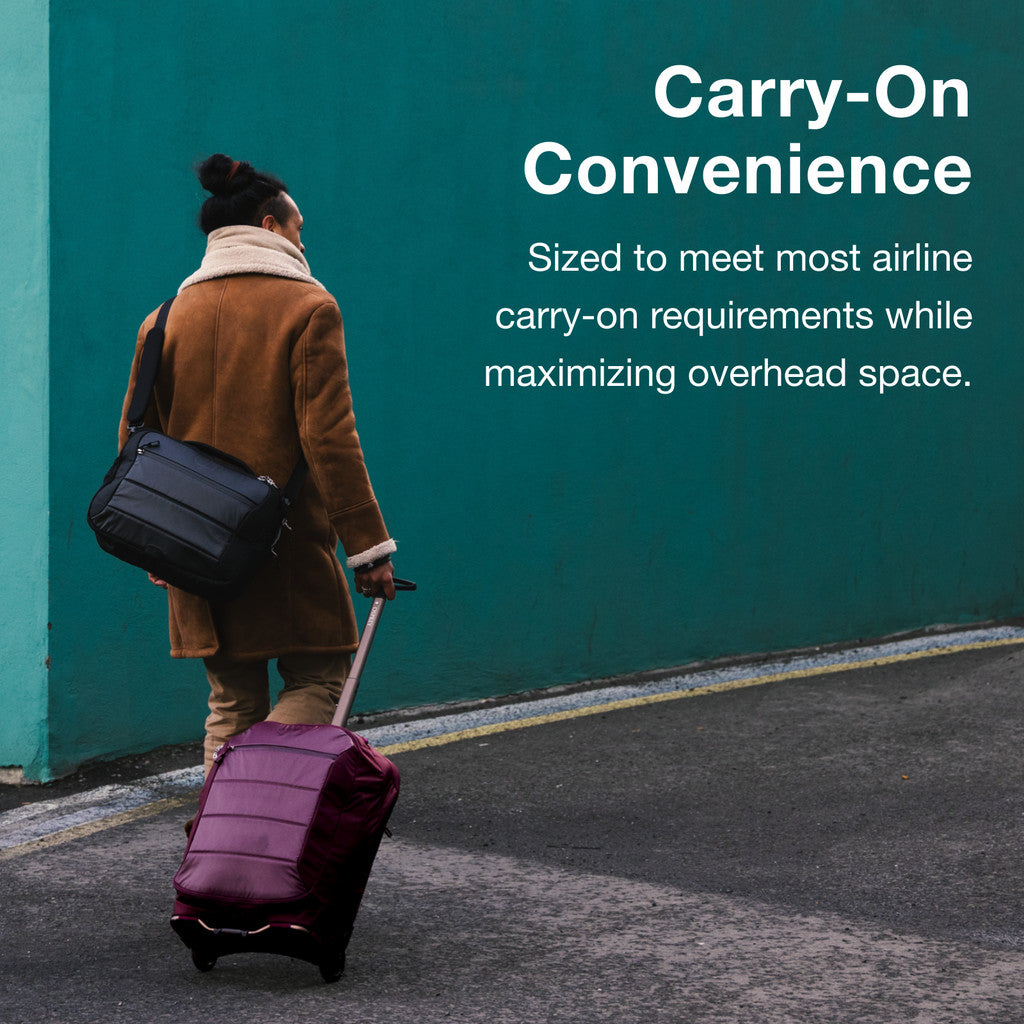 Osprey Ozone 2-Wheel 40L/21" Carry-On Luggage - Moody Burgundy