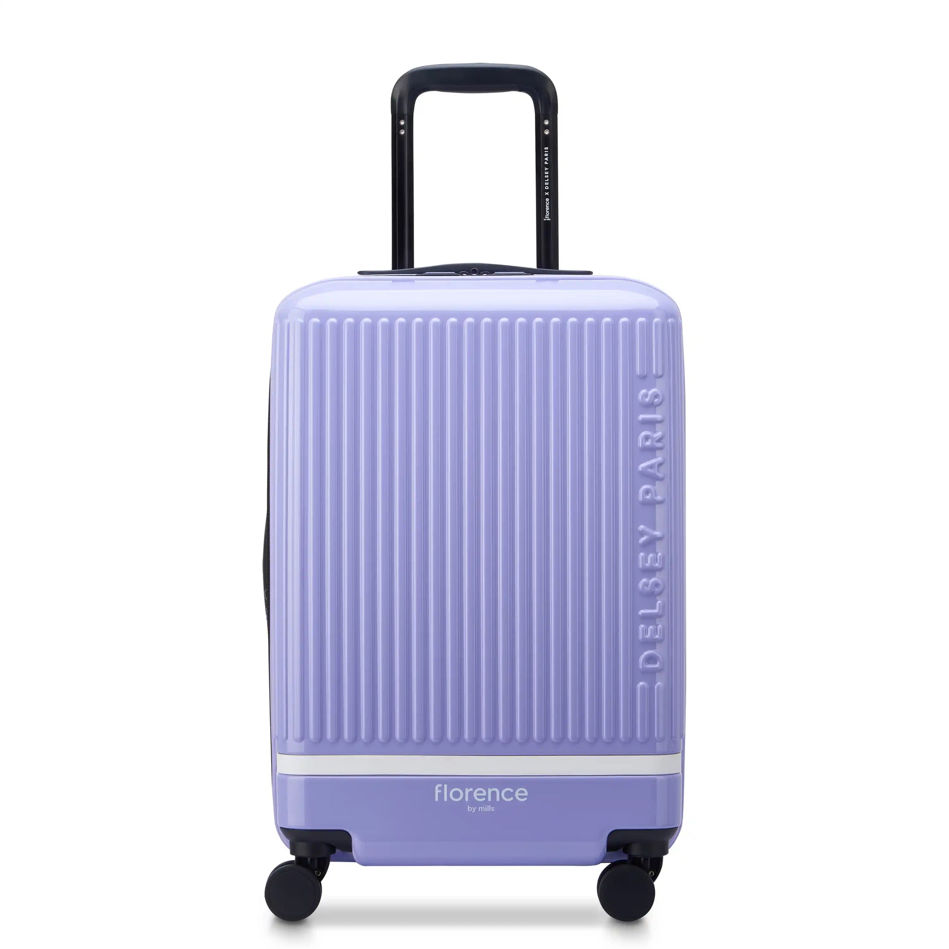 Delsey Florence By Mills X DELSEY PARIS SPIN ME AWAY - Carry-On Plus Expandable Spinner - Lavender