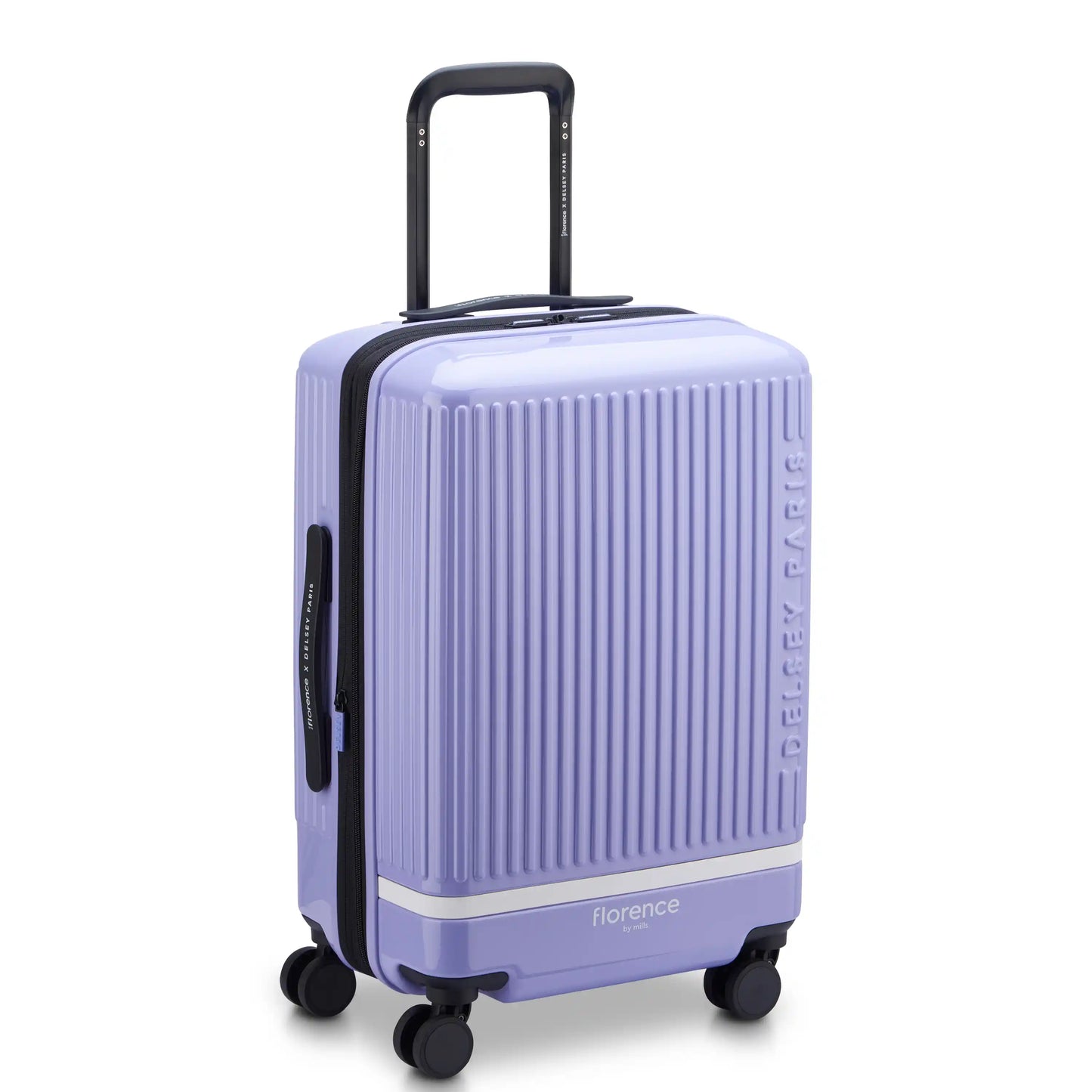 Delsey Florence By Mills X DELSEY PARIS SPIN ME AWAY - Carry-On Plus Expandable Spinner - Lavender