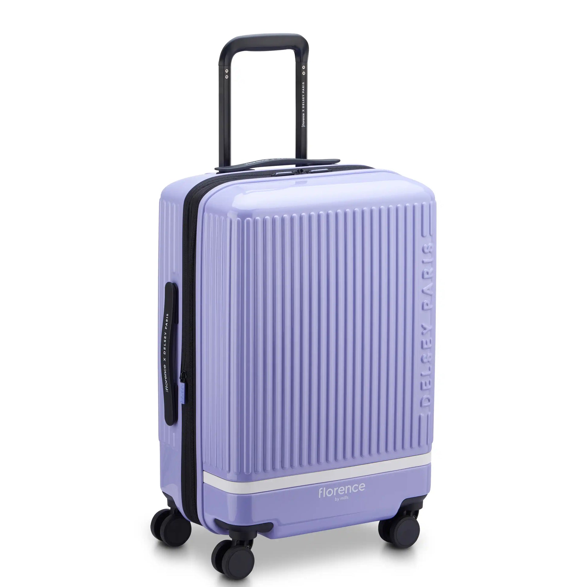 Delsey Florence By Mills X DELSEY PARIS SPIN ME AWAY - Carry-On Plus Expandable Spinner - Lavender