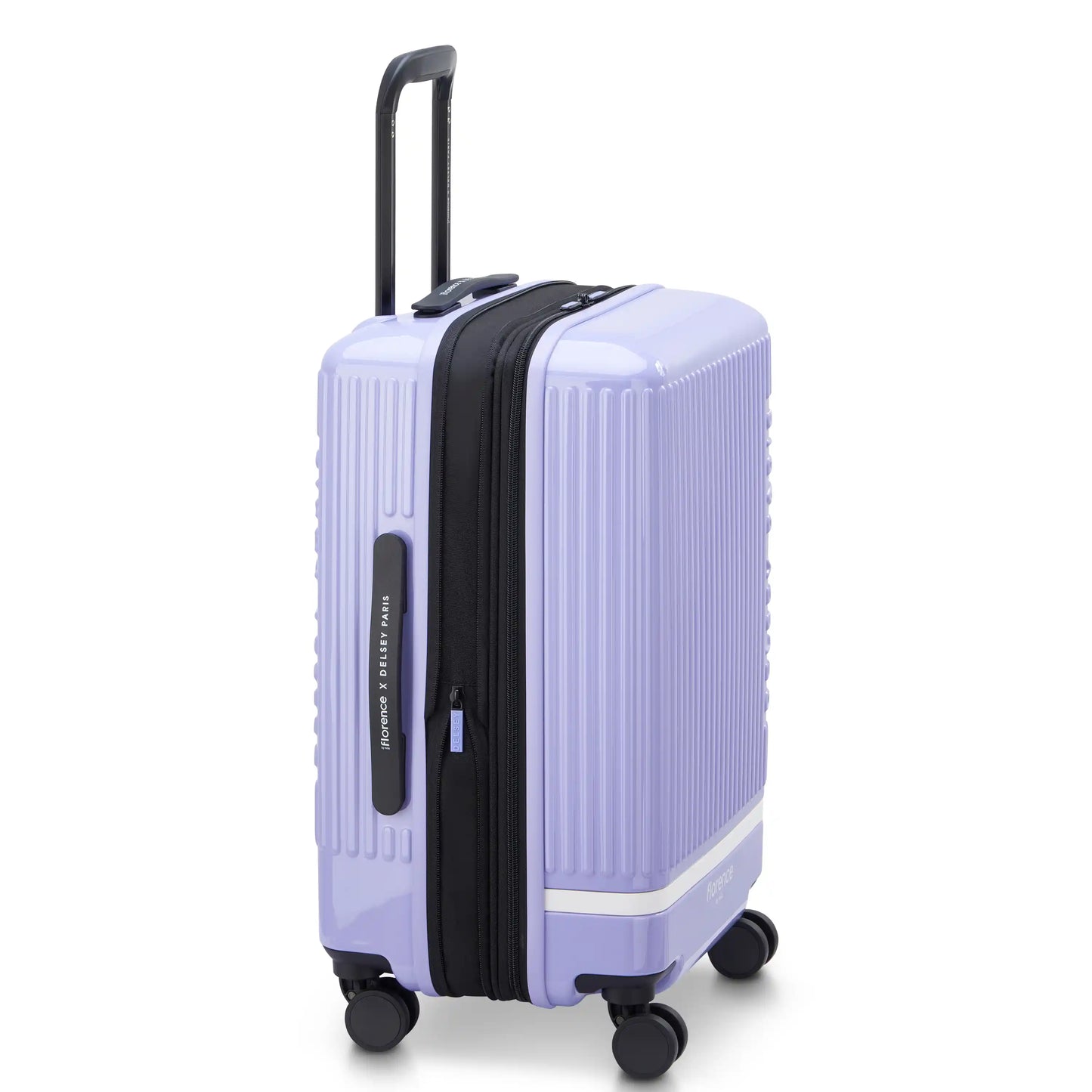 Delsey Florence By Mills X DELSEY PARIS SPIN ME AWAY - Carry-On Plus Expandable Spinner - Lavender