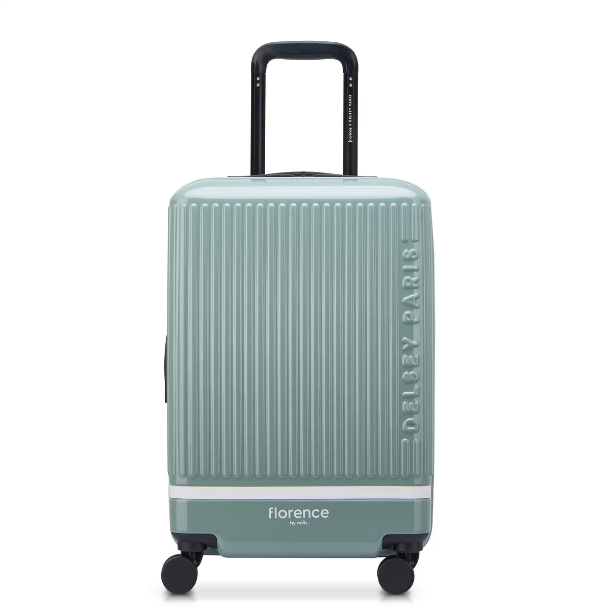Delsey Florence By Mills X DELSEY PARIS SPIN ME AWAY - Carry-On Plus Expandable Spinner - Sage Green