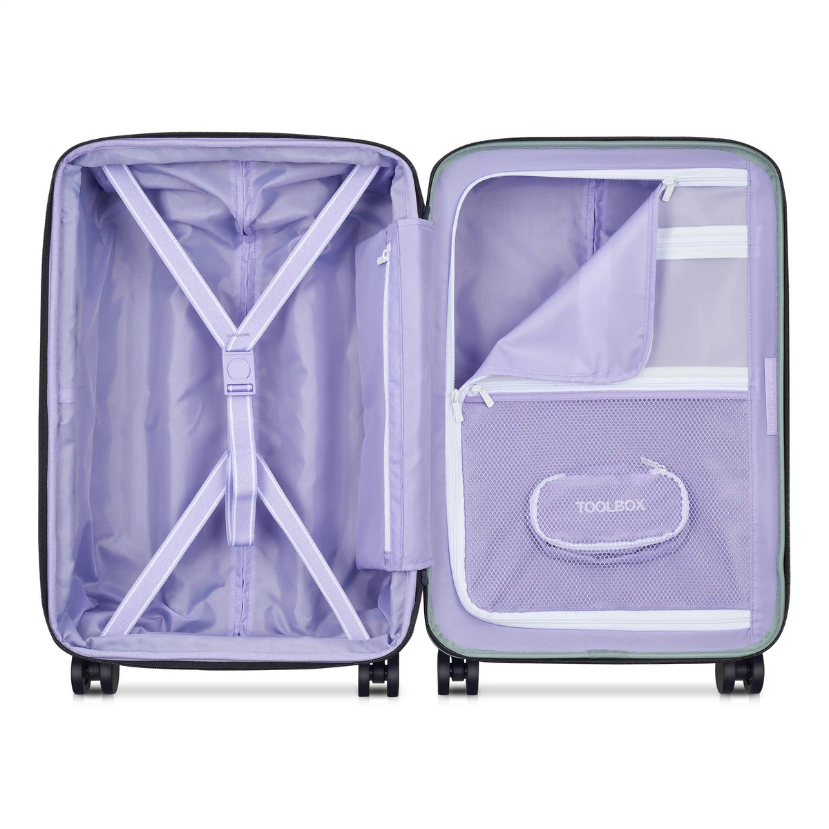 Delsey Florence By Mills X DELSEY PARIS SPIN ME AWAY - Carry-On Plus Expandable Spinner - Sage Green
