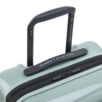 Delsey Florence By Mills X DELSEY PARIS SPIN ME AWAY - Carry-On Plus Expandable Spinner - Sage Green