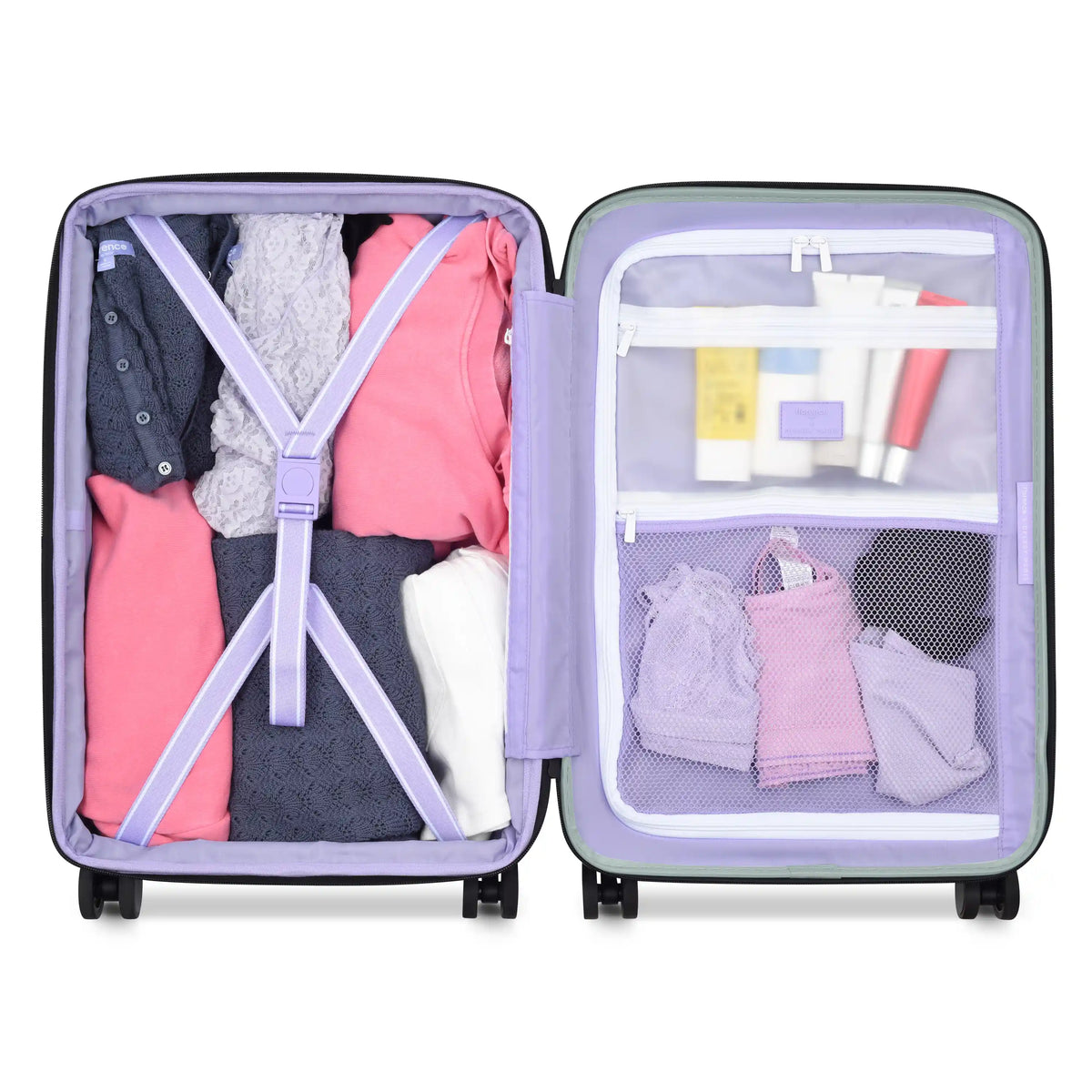 Delsey Florence By Mills X DELSEY PARIS SPIN ME AWAY - Carry-On Plus Expandable Spinner - Sage Green