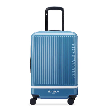 Delsey Florence By Mills X DELSEY PARIS SPIN ME AWAY - Carry-On Plus Expandable Spinner - Zinc Blue