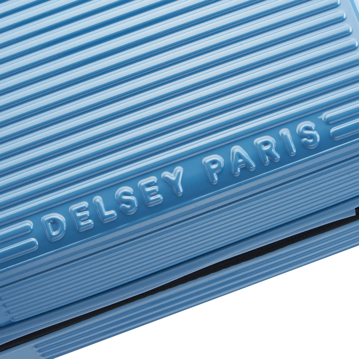 Delsey Florence By Mills X DELSEY PARIS SPIN ME AWAY - Carry-On Plus Expandable Spinner - Zinc Blue