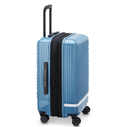 Delsey Florence By Mills X DELSEY PARIS SPIN ME AWAY - Carry-On Plus Expandable Spinner - Zinc Blue